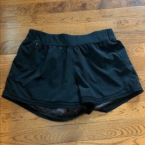 lululemon athletica Black Athletic Shorts